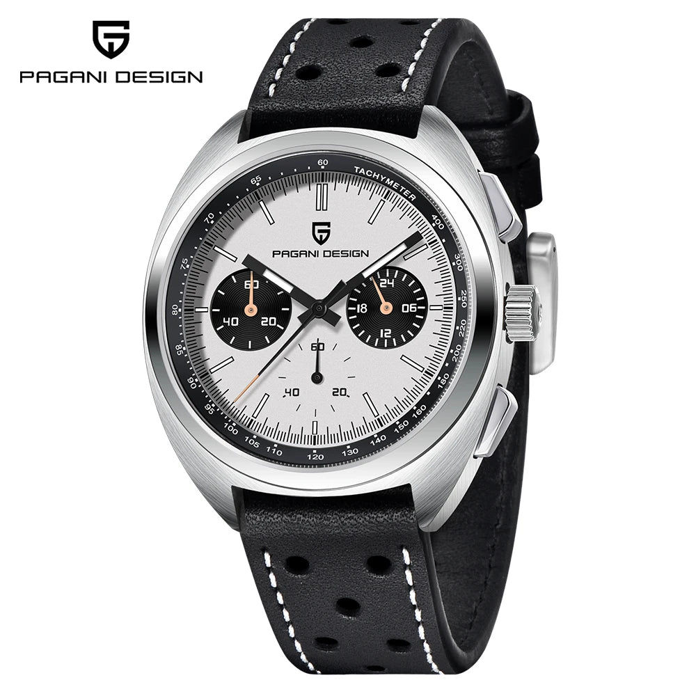 PAGANI DESIGN PD1782 Cronógrafo VK63 – Zafiro, acero y 100 m WR