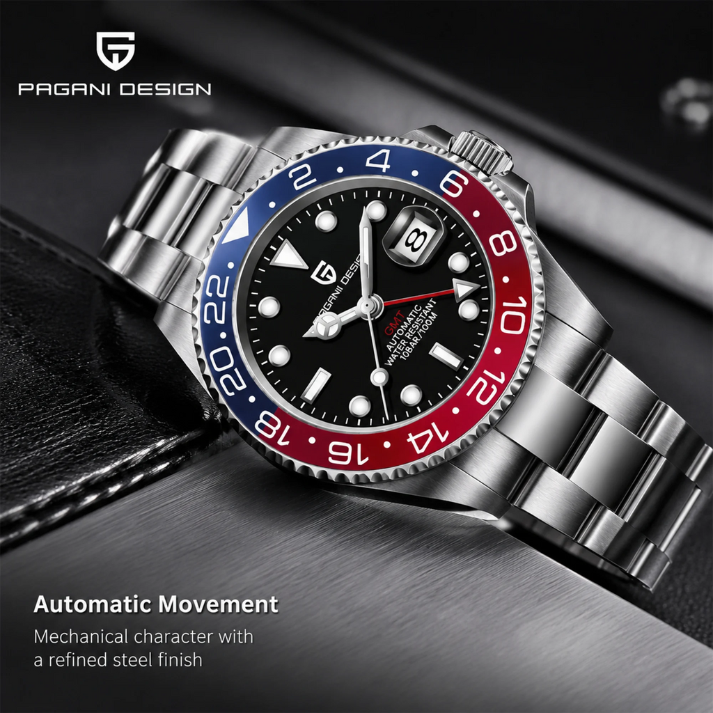 Pagani Design GMT Pepsi Automático 40 mm.