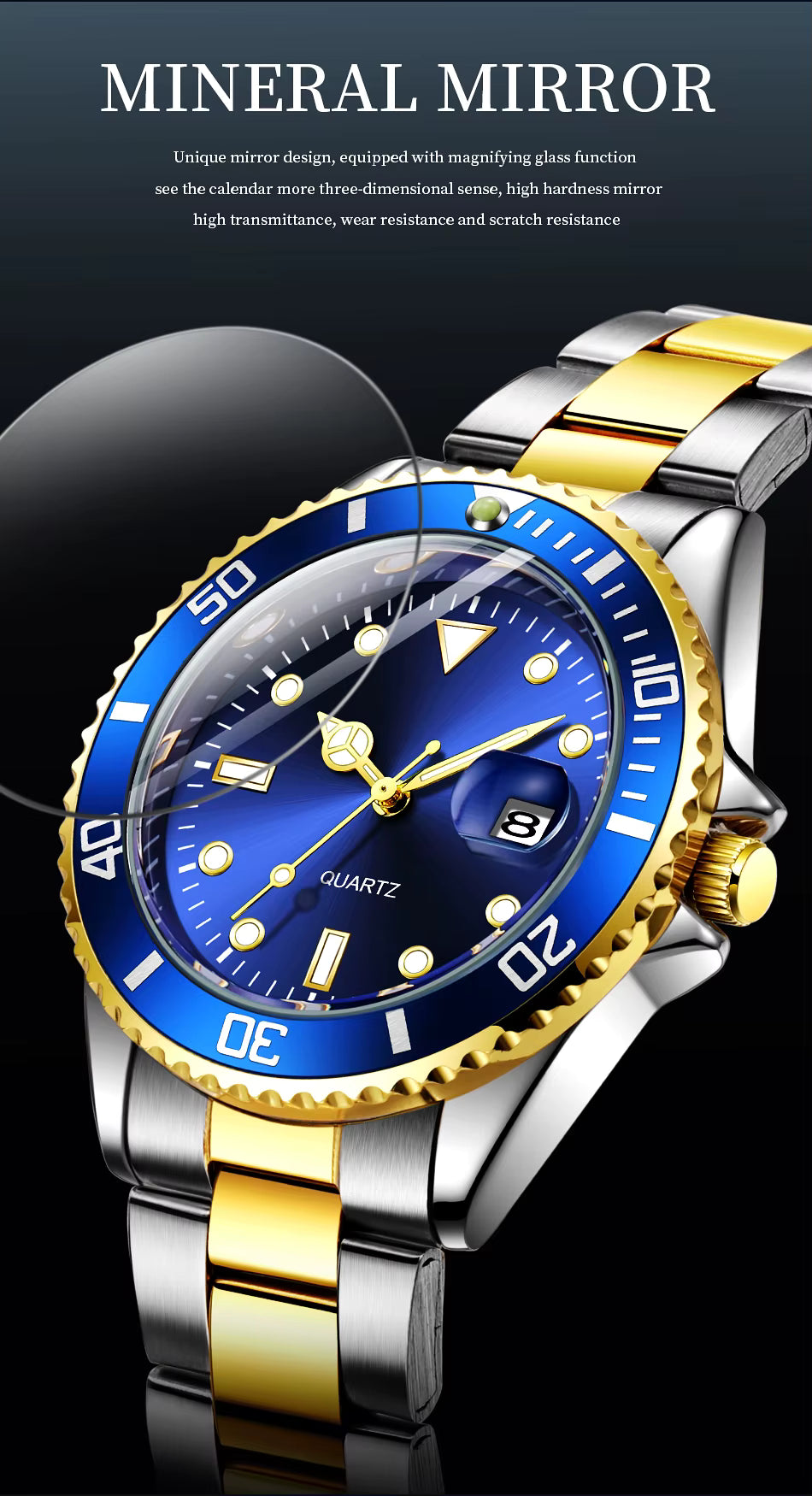 TPW K5018 Diver Cuarzo 40 mm