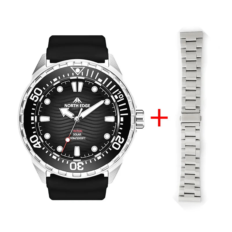 ENVÍOS DESDE 9 AGOSTO · Reloj Diver Solar North Edge Triton 45,8 mm – 300M