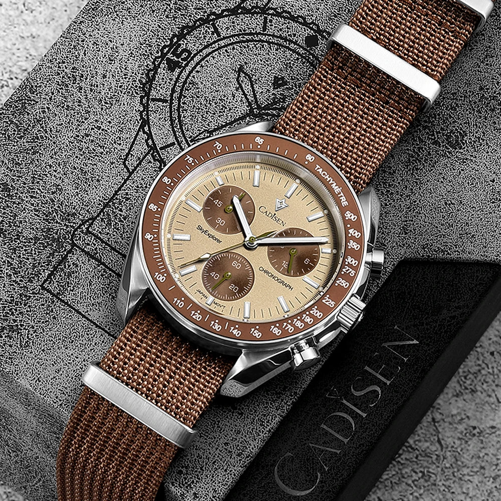 Cadisen C7064 · Cronógrafo Mecaquartz VK68