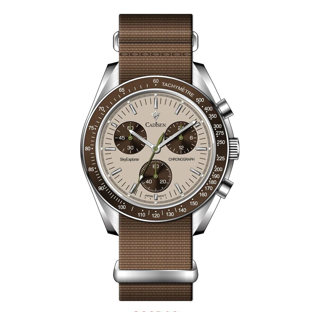 Cadisen C7064 · Cronógrafo Mecaquartz VK68
