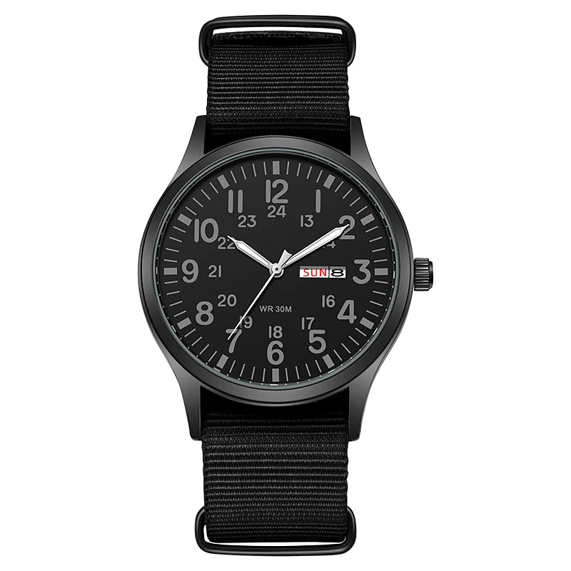 TPW K7101 Field Watch con cristal Hardlex según proveedor