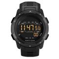 Funciones del reloj North Edge Mars podómetro cuenta atrás y doble horario