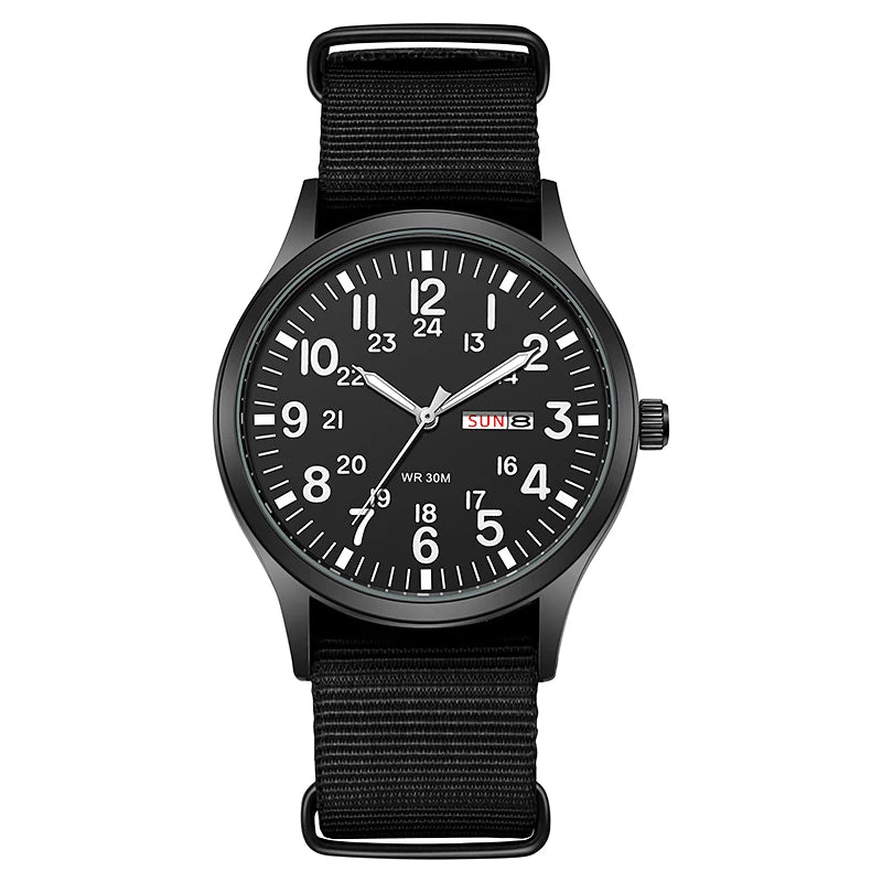 Reloj TPW K7101 con manecillas luminosas según especificación del proveedor