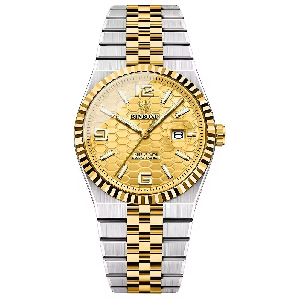 BINBOND Classic Sport champagne, acero y oro