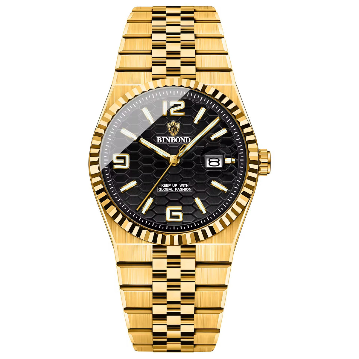 BINBOND Classic Sport negro y dorado
