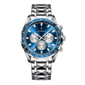 Poedagar Chronograph Steel Watch